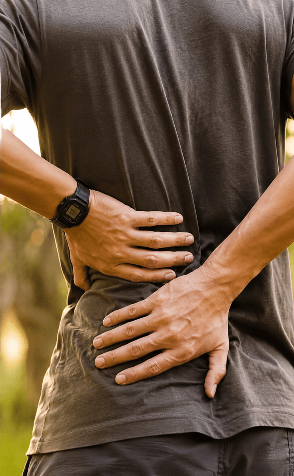 Loin and lower back discomfort, a common urology symptom